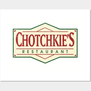 Chotchkie's Restaurant - vintage Office Space logo Posters and Art